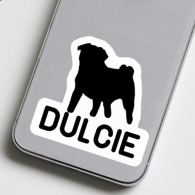 Aufkleber Mops Dulcie Image