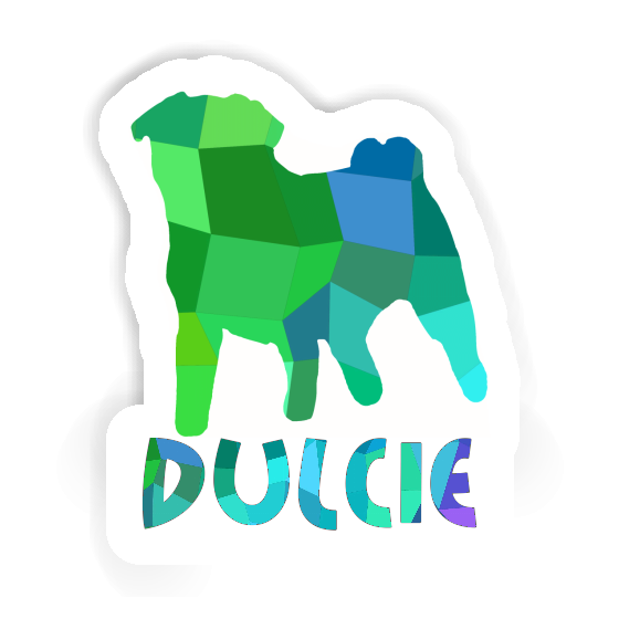 Sticker Pug Dulcie Laptop Image