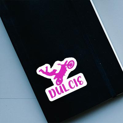 Sticker Dulcie Motocross Rider Notebook Image