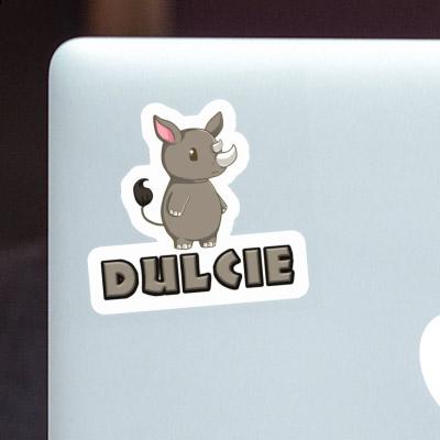 Sticker Dulcie Rhino Image