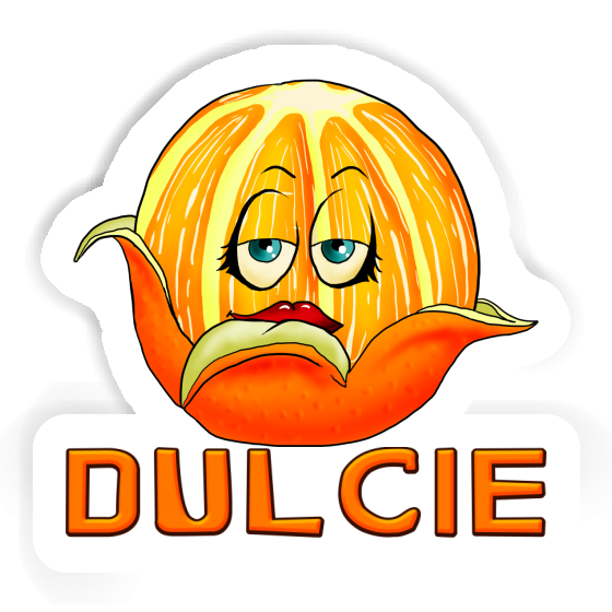 Sticker Orange Dulcie Gift package Image