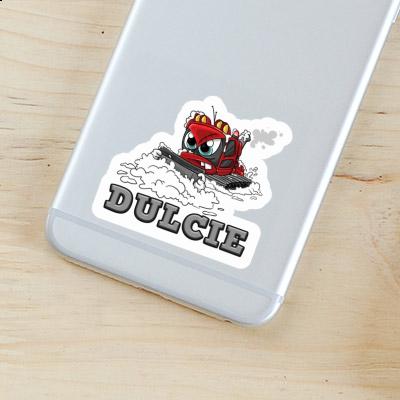 Dulcie Sticker Snow groomer Notebook Image