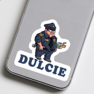 Sticker Dulcie Police Officer Image