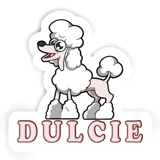 Poodle Sticker Dulcie Laptop Image