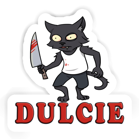 Sticker Dulcie Psycho Cat Gift package Image