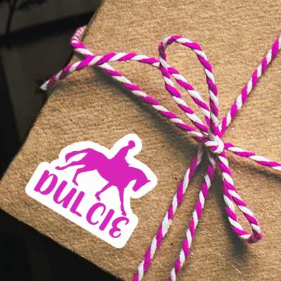 Sticker Horse Rider Dulcie Notebook Image