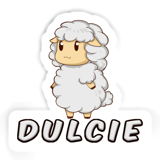 Dulcie Sticker Sheep Laptop Image