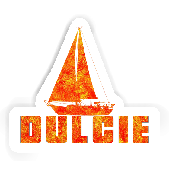 Sticker Sailboat Dulcie Laptop Image