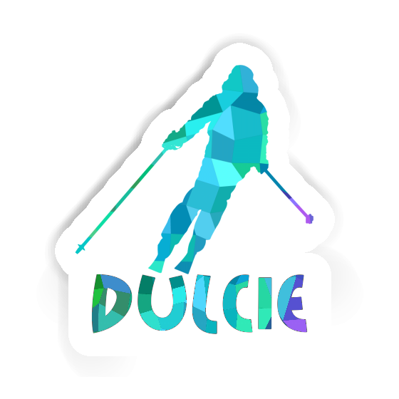 Sticker Dulcie Skier Image