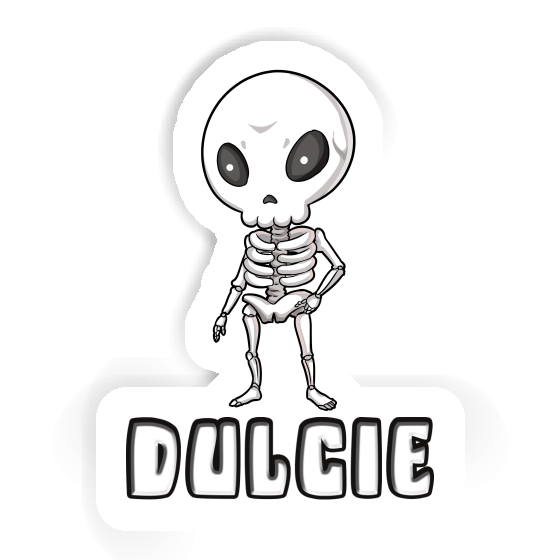 Dulcie Sticker Skeleton Notebook Image