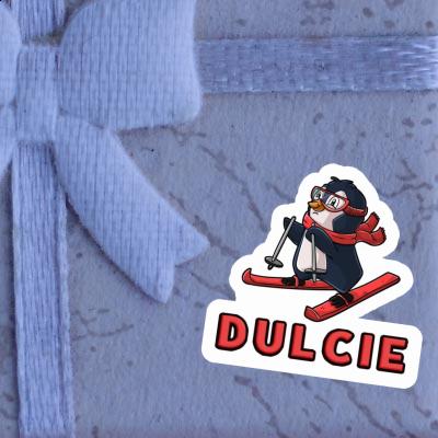 Dulcie Sticker Skier Laptop Image