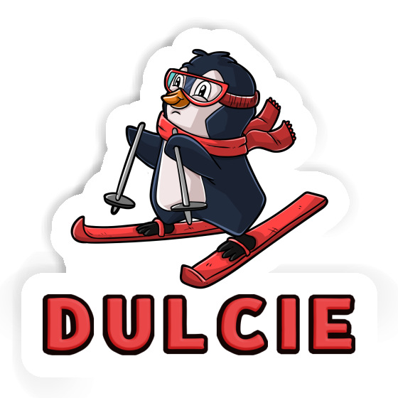 Dulcie Sticker Skier Notebook Image