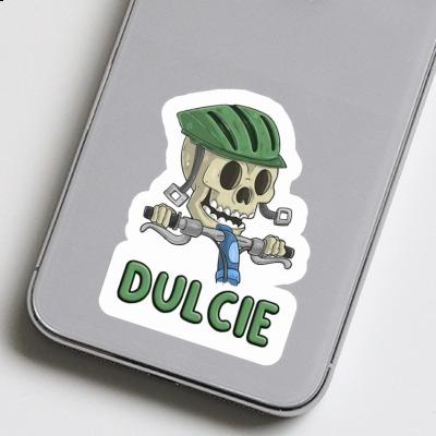 Sticker Bicycle Rider Dulcie Laptop Image