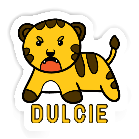 Sticker Tiger Dulcie Laptop Image