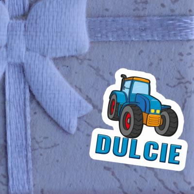 Sticker Dulcie Tractor Notebook Image