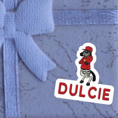 Sticker Dulcie Zebra Laptop Image