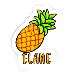 Elane Autocollant Ananas Image