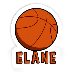 Sticker Elane Basketball Ball Image