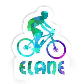 Sticker Biker Elane Image