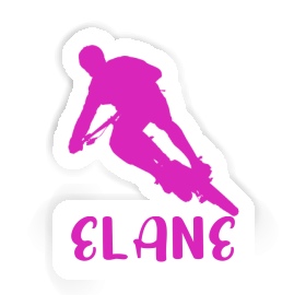 Biker Sticker Elane Image