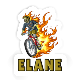 Sticker Elane Biker Image