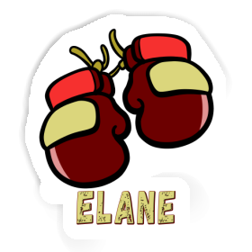 Sticker Elane Boxing Glove Image