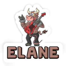 Sticker Elane Bull Image