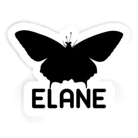 Sticker Elane Butterfly Image