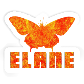 Elane Autocollant Papillon Image