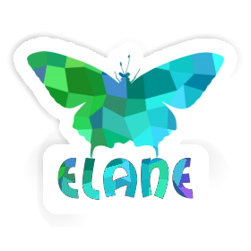 Butterfly Sticker Elane Image