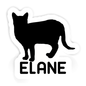 Aufkleber Elane Katze Image