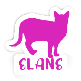 Sticker Elane Katze Image