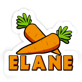 Sticker Karotte Elane Image