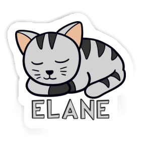 Cat Sticker Elane Image