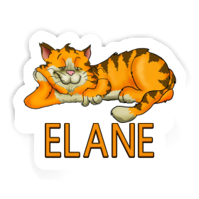 Chat Autocollant Elane Image