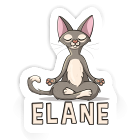 Chat Autocollant Elane Image