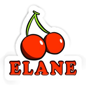 Elane Sticker Cherry Image