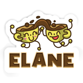 Coffee Sticker Elane Image