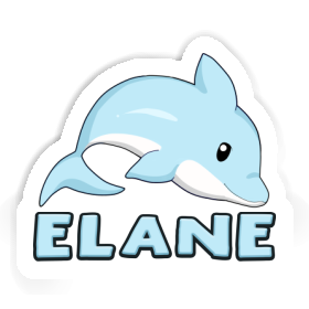 Sticker Elane Dolphin Image