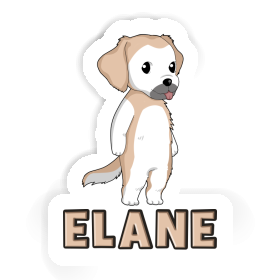 Sticker Golden Retriever Elane Image