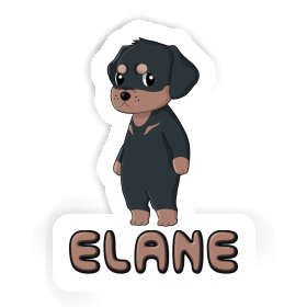 Elane Sticker Rottweiler Image