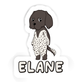 Munsterlander Sticker Elane Image