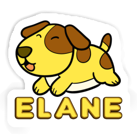 Elane Sticker Dog Image