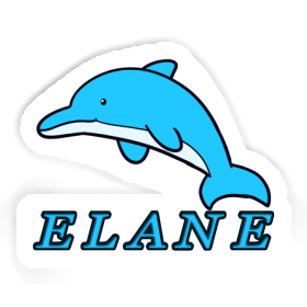 Sticker Dolphin Elane Image