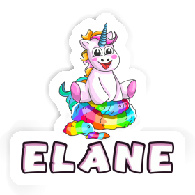 Bébé licorne Autocollant Elane Image