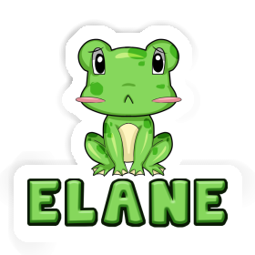 Autocollant Elane Grenouille Image