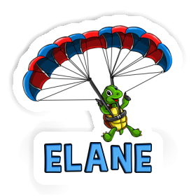 Elane Autocollant Pilote de parapente Image