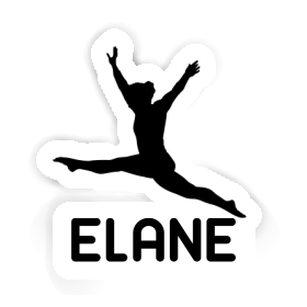 Aufkleber Elane Gymnastin Image