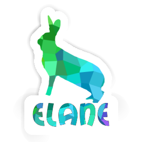 Elane Sticker Kaninchen Image