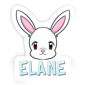 Elane Aufkleber Hase Image